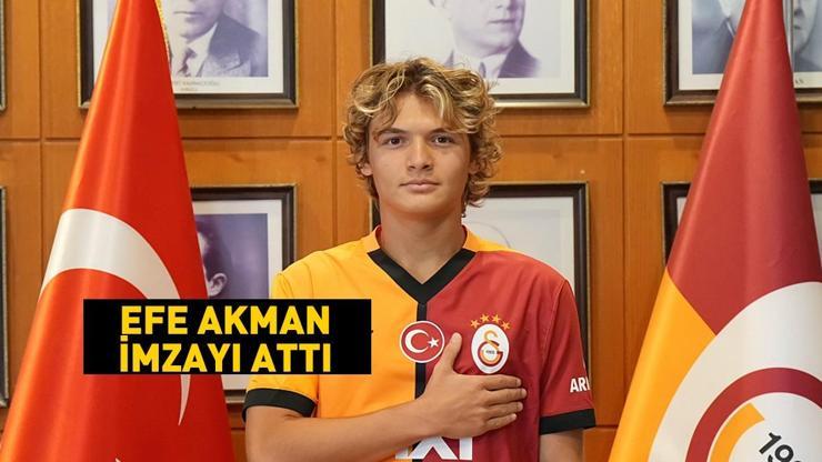 Galatasaray’da Efe Akman’a profesyonel sözleşme