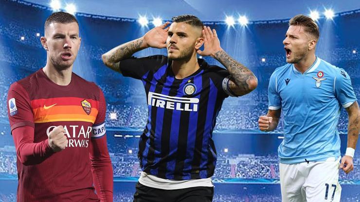 İtalyanın gol kralları yeni sezonda Süper Ligde Dzeko - Icardi - Immobile