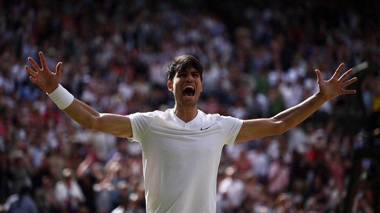 Wimbledon’da şampiyon Carlos Alcaraz