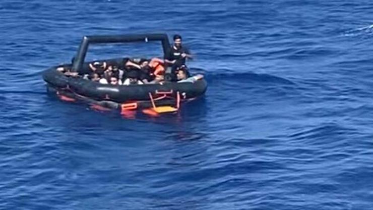 Datça açıklarında 71 düzensiz göçmen kurtarıldı