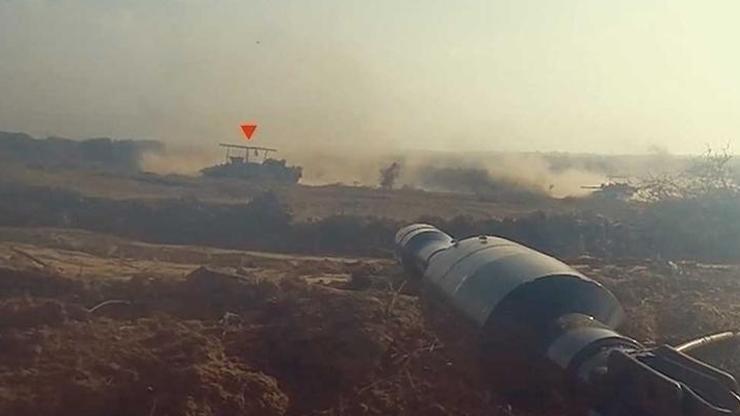 Kassam Tugayları duyurdu: İsrail tankını vurduk
