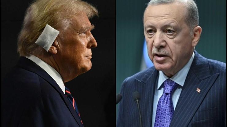 SON DAKİKA HABERİ: Erdoğan, Donald Trump ile görüştü
