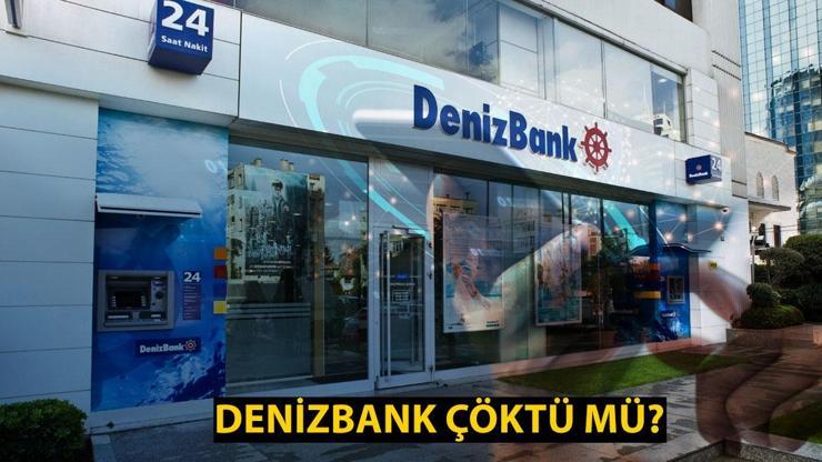 Haberler... Denizbank çöktü mü 19 Temmuz Denizbank erişim sorunu düzeldi mi