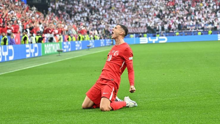 Taraftarlar seçti EURO 2024ün en güzel golü Mert Müldürden...