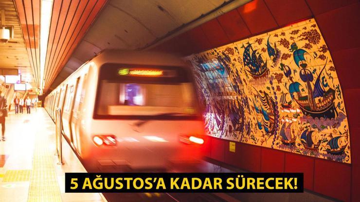 M1B Yenikapı-Kirazlı metro hattı kapatıldı mı, ne zamana kadar Metro İstanbul duyurdu