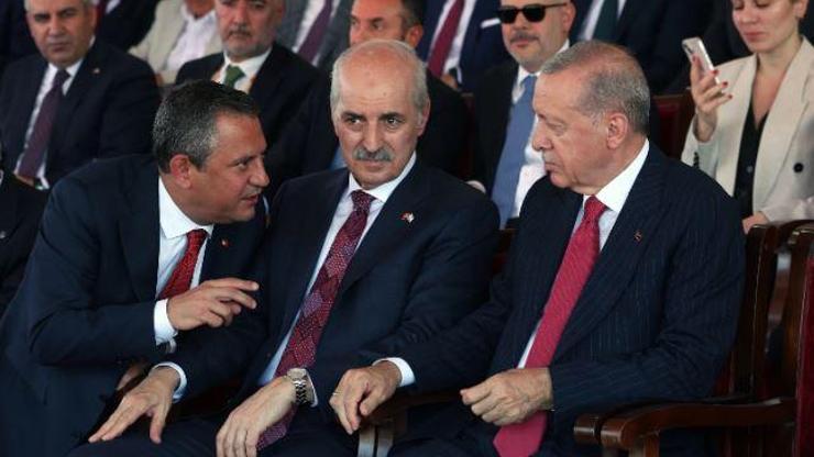 Yer: KKTC Cumhurbaşkanı Erdoğan, Özgür Özel, Numan Kurtulmuş... Ne var kardeşim bu fotoğrafta