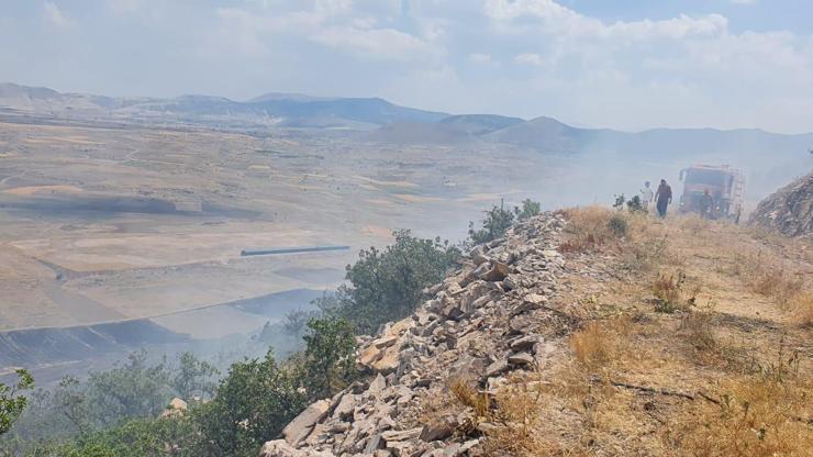 Anız yangını, ormanlık alana sıçradı; 30 hektarlık alan yandı Anız yangını, ormanlık alana sıçradı; 30 hektarlık alan yandı