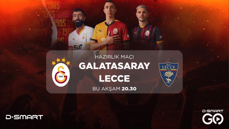 Galatasarayın rakibi İtalyan Lecce Mauro Icardi sahne alıyor...