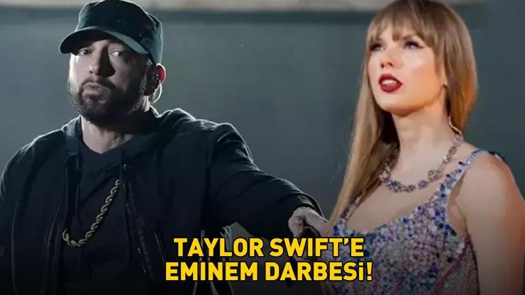 14 Grammy ödüllü Taylor Swift’e Eminem darbesi 4. sıraya düştü