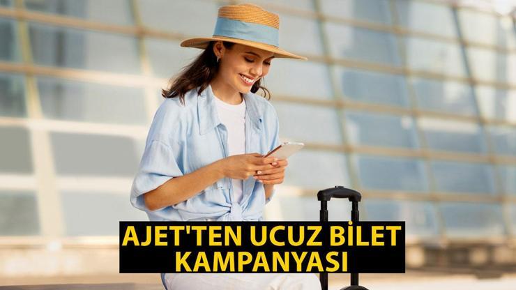 AJet Ucuz Bilet Kampanyası: Biletler 9 Euro’dan Başlıyor