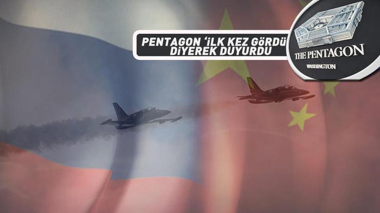 Pentagon, ilk kez oluyor diyerek açıkladı: Rusya ve Çin uçakları birlikte havalandı