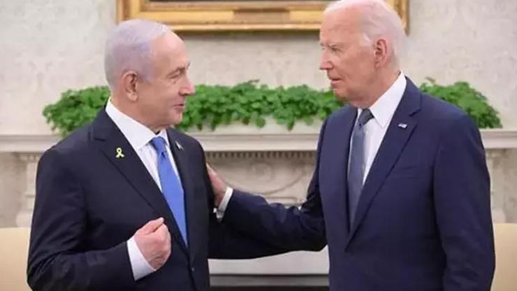 ABD Başkanı Biden, Beyaz Sarayda Netanyahu ile görüştü