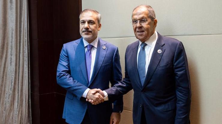 Dışişleri Bakanı Hakan Fidan, Lavrov ile görüştü