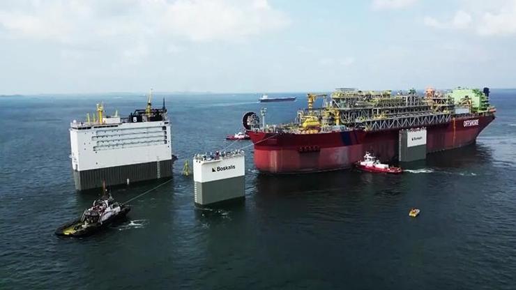 Video Haber | Mavi Vatan’a yeni sondaj gemisi… Gazı denizde işleyip karaya ulaştıracak