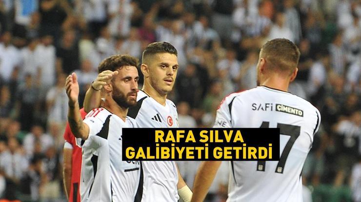 Beşiktaş, hazırlık maçında 2 golle galip Rafa Silva…