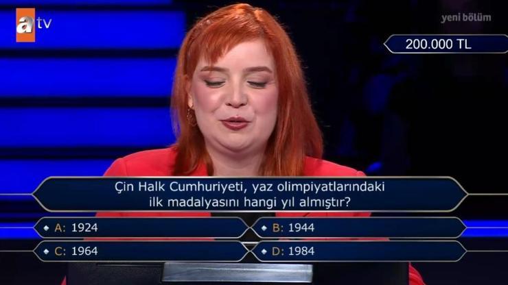 Çin Halk Cumhuriyet, yaz olimpiyatlarındaki ilk madalyasını hangi yıl almıştır