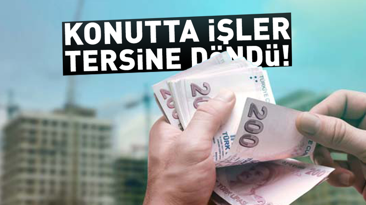 FİYATLAR ERİDİ || Konutta işler tersine döndü