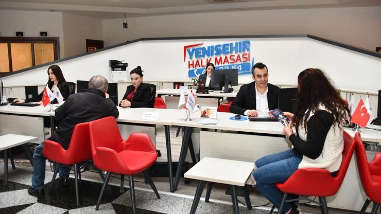 Yenişehir Belediyesi 156 bin 790 talebi çözüme kavuşturdu Yenişehir Belediyesi 156 bin 790 talebi çözüme kavuşturdu