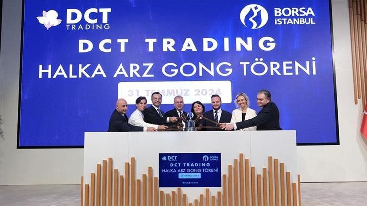 Borsa İstanbul’da gong bu kez DCT Trading Dış Ticaret A.Ş. için çaldı