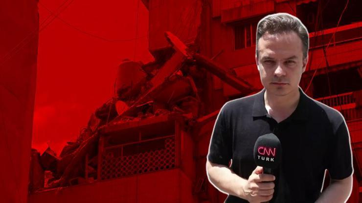 Video Haber | CNN TÜRK, Hizbullahın 2 numarasının öldürüldüğü yerde