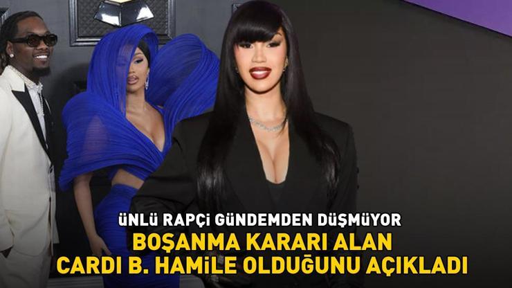 7 yıllık eşi Offsetten boşanma kararı alan Cardi B. hamile olduğunu böyle duyurdu: Her sonla birlikte yeni bir başlangıç ​​gelir