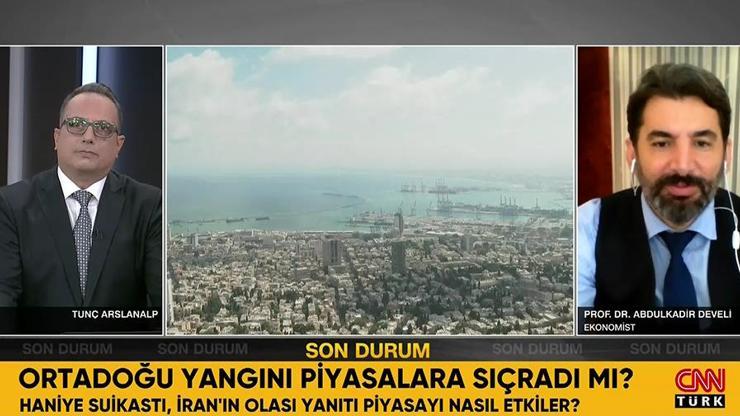 Haniye suikastı, İranın olası yanıtı piyasayı nasıl etkiler Uzman isim CNN TÜRKte yorumladı