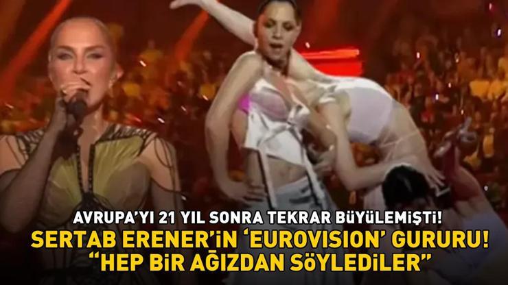 21 yıl sonra tekrar Eurovision sahnesine çıkmıştı Sertab Erenerin haklı gururu Hep bir ağızdan söylediler