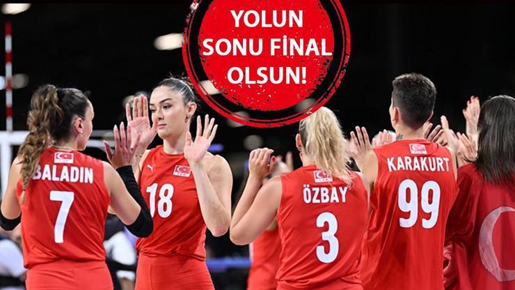 ÇİN TÜRKİYE VOLEYBOL MAÇI HANGİ KANALDA, NE ZAMAN, SAAT KAÇTA Filenin Sultanları Paris 2024 çeyrek final maçı