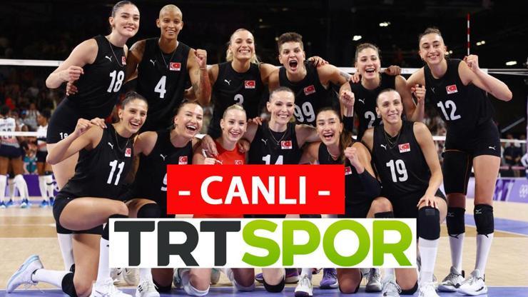 TÜRKİYE ÇİN VOLEYBOL MAÇI CANLI YAYIN | TRT SPOR - TRT1 CANLI İZLE HD | PARİS 2024 OLİMPİYAT OYUNLARI