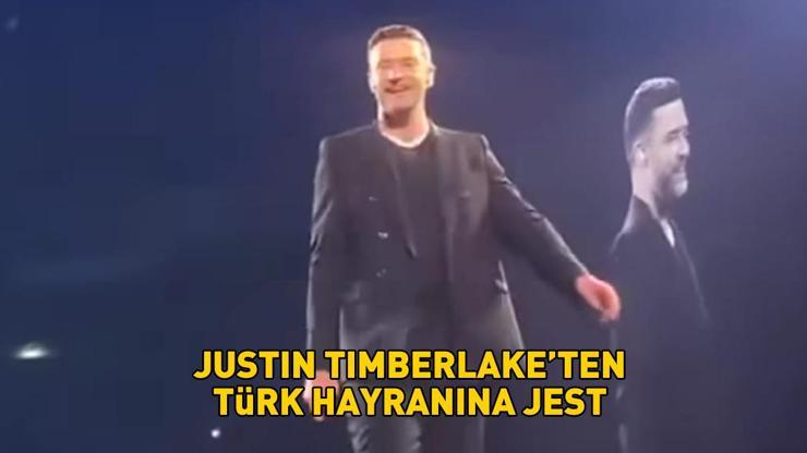 Justin Timberlaketen Türk hayranına jest ‘Seni seviyorum’ diye bağırınca şarkısını yarıda kesip bakın ne yaptı