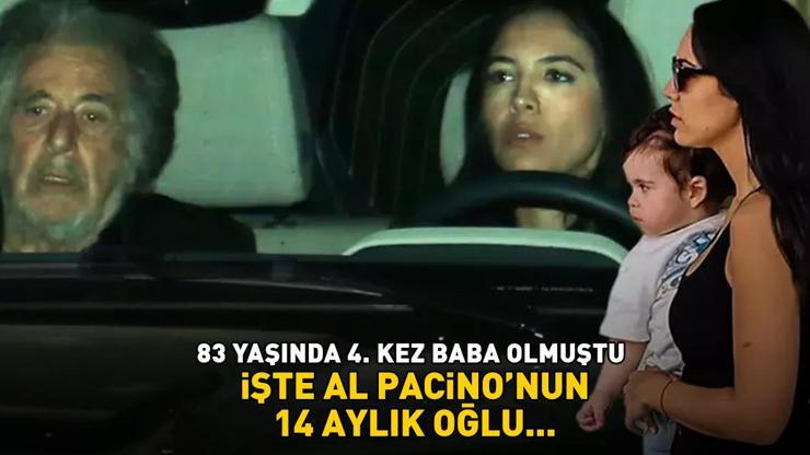 83 yaşında 4. kez baba olmuştu İşte The Godfatherın yıldızı Al Pacinonun 14 aylık oğlu...