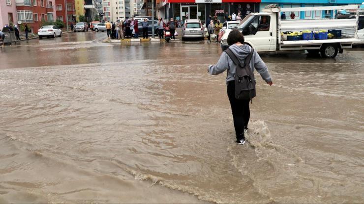 Batı Karadenizin iç kesimleri için sağanak uyarısı