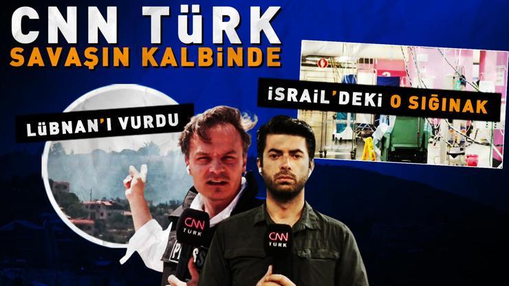 VİDEO HABER | CNN TÜRK savaşın kalbinde... İsrail’deki sığınaktan canlı yayın