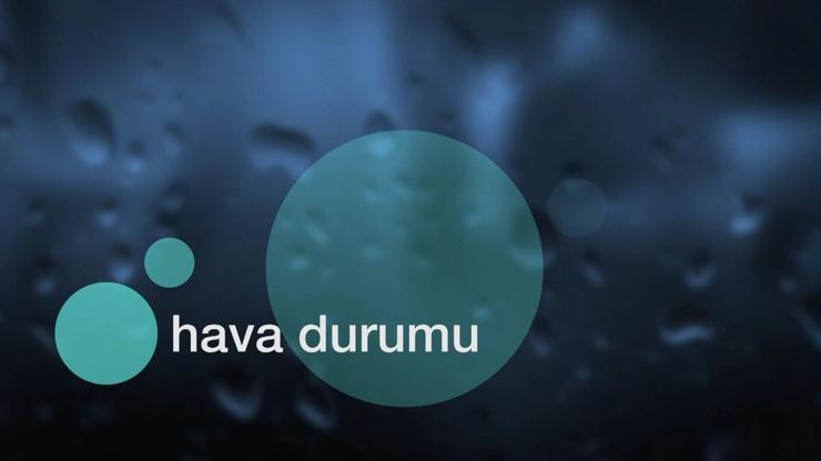 Hava Durumu (13-08-2024)