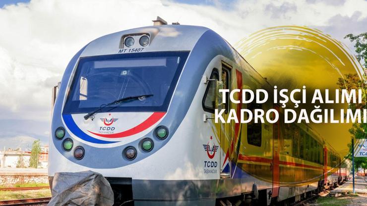 TCDD işçi alımı kadro dağılımı 2024: İŞKUR TCDD 195 sürekli işçi alımı başvuruları ne zaman, şartları neler