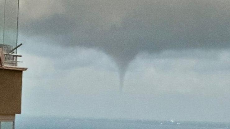 Samsun'da hortum kamerada