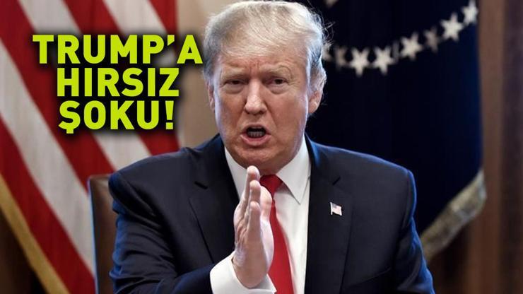 Trumpa büyük şok Seçim ofisine hırsız girdi