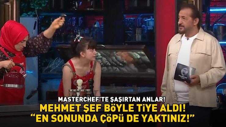 MasterChefte eleme adayları belli oldu Mehmet Şeften dokunulmazlık oyunu tepkisi: En sonunda çöpü de yaktınız