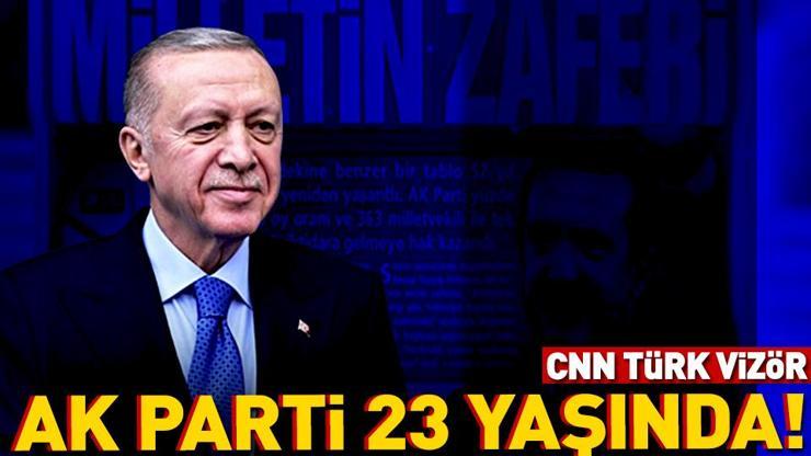 AK Parti  23 yaşında Yeni siyaset anlayışı, reformlar, yeni sistem...