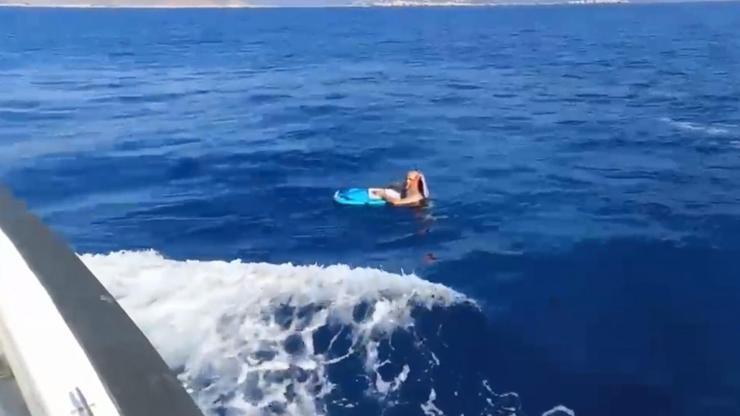 İzinli çıktığı cezaevine dönmedi, yüzerek Meis Adası'na kaçarken yakalandı İzinli çıktığı cezaevine dönmedi, yüzerek Meis Adası'na kaçarken yakalandı