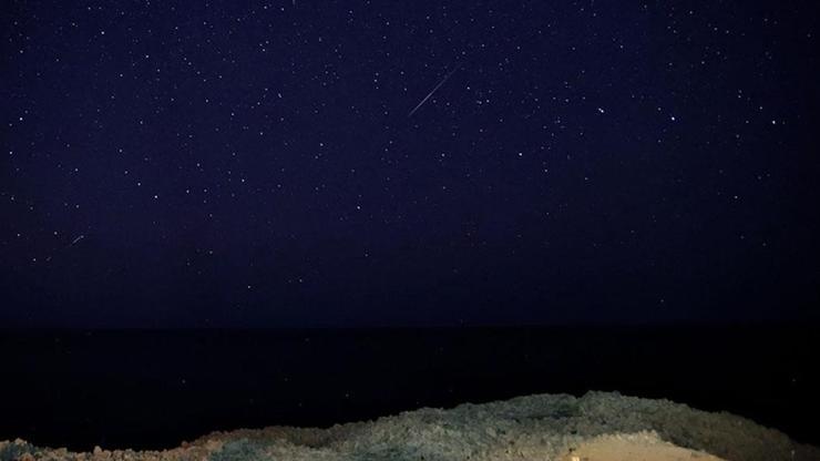 İnce Burunda Perseid meteor yağmuru gözlemlendi