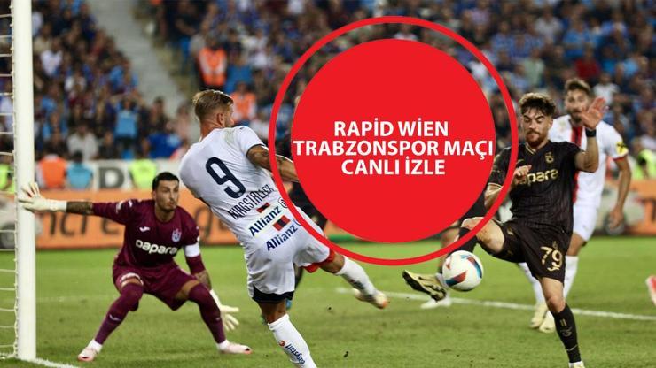 Rapid Wien - Trabzonspor maçı canlı izle: Rapid Wien - Trabzonspor Maç Kadrosu ve Muhtemel 11’ler