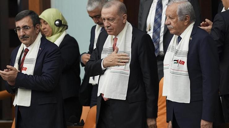 Cumhurbaşkanı Erdoğan, Filistin Konulu Olağanüstü Toplantıya katıldı