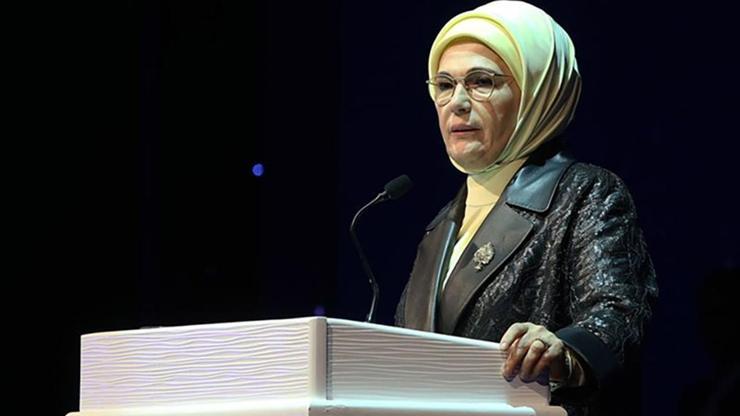 Emine Erdoğan Gazze mesajı: Filistin’in sesi olmaya devam edeceğiz