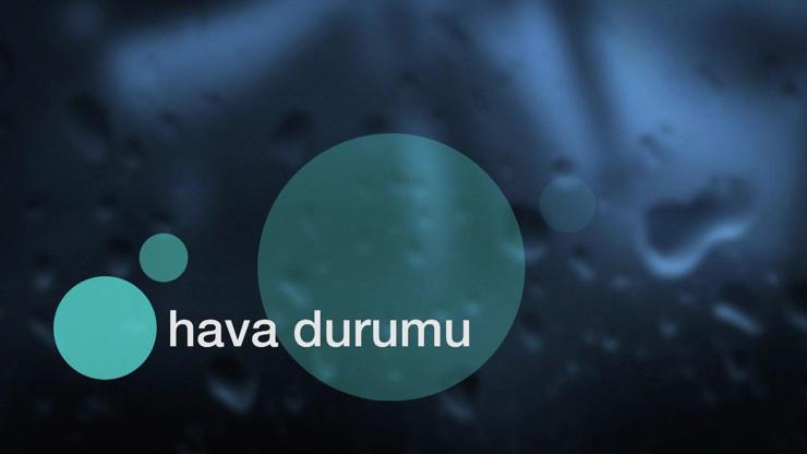 Hava Durumu (16-08-2024)