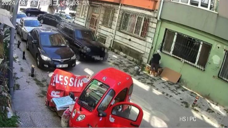 VİCDANSIZLIK  Bakırköy’de otomobille kediyi ezdi; umursamadan evine gitti