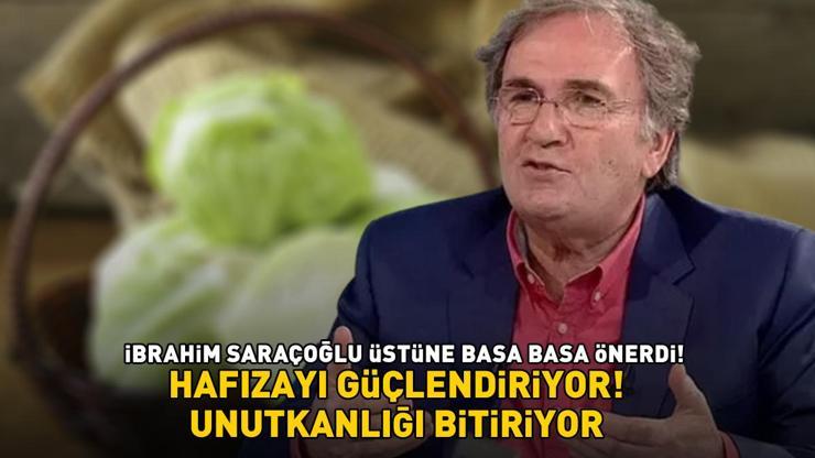 Prof. Dr. İbrahim Saraçoğlu üstüne basa basa önerdi Hafızayı güçlendirip unutkanlığı bitiriyor