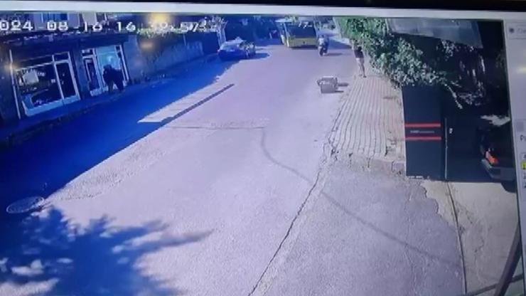 Sarıyer’de İETT otobüsü motosikletliye çarptı