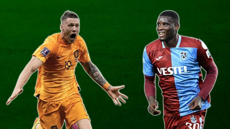 Trabzonspor rotayı yeniden kırdı Fırtına, Wout Weghorst transferinde ısrarcı...