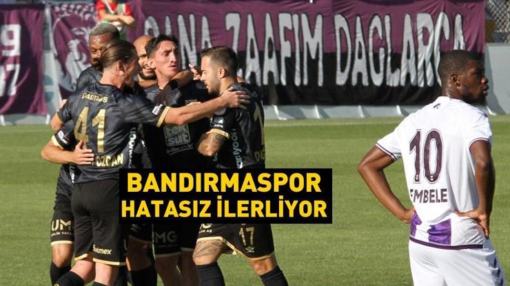 Bandırmaspor, deplasmanda kazandı